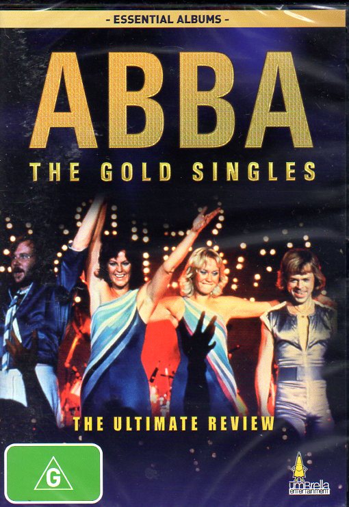 Cat. No. DVD 1204: ABBA ~ THE GOLD SINGLES. UMBRELLA DAVID2633.