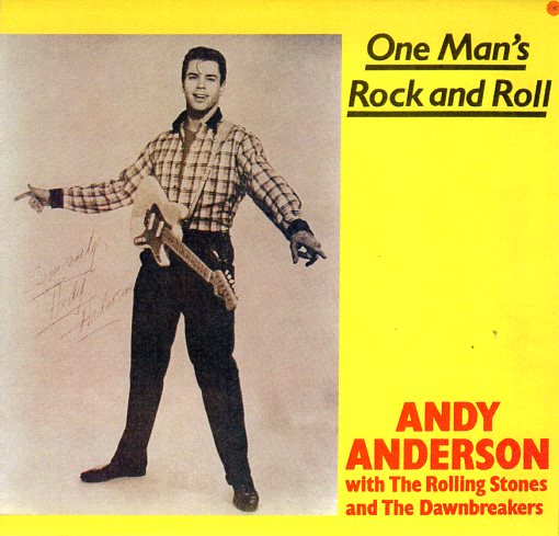 Cat. No. VV 1124: ANDY ANDERSON ~ ONE MAN'S ROCK AND ROLL. UNION PACIFIC UP006.