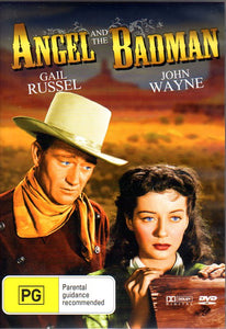 Cat. No. DVDM 1104: ANGEL AND THE BADMAN ~ JOHN WAYNE / GAIL RUSSELL / BRUCE CABOT. BOUNTY BF34.