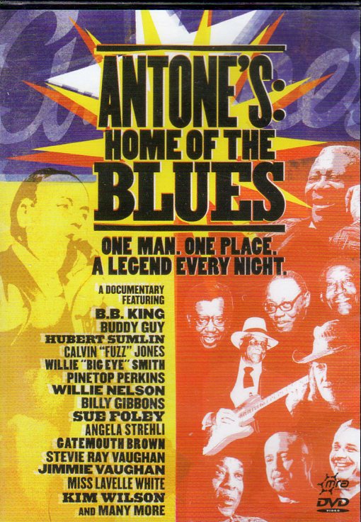 Cat. No. DVD 1485: VARIOUS ARTISTS ~ ANTONE'S - HOME OF THE BLUES. MRA ENT. D0480.