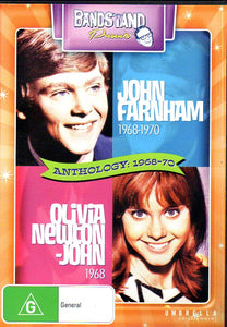 Cat. No. DVD 1224: BANDSTAND PRESENTS ~ ANTHOLOGY 1968-70 - JOHN FARNHAM & OLIVIA NEWTON-JOHN. UMBRELLA DAVID3397.