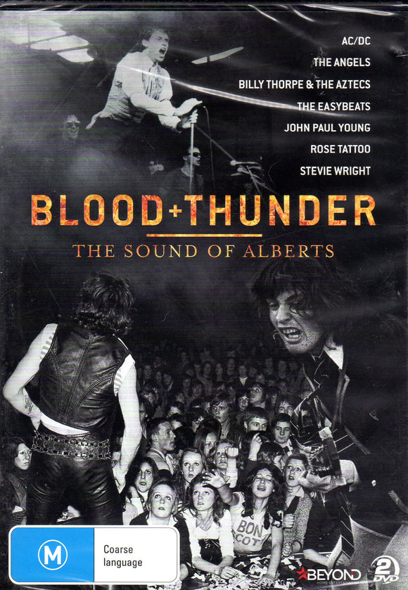 Cat. No. DVD 1251: BLOOD + THUNDER - THE SOUND OF ALBERTS. BEYOND BHE 6333.