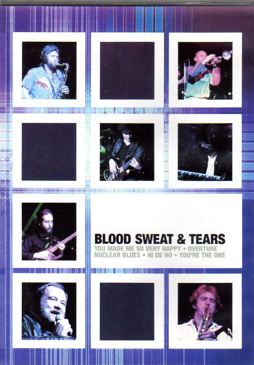 Cat. No. DVD 1292: BLOOD SWEAT & TEARS ~ CIVIC THEATRE, HALIFAX. AIR MUSIC AIR017DVD.