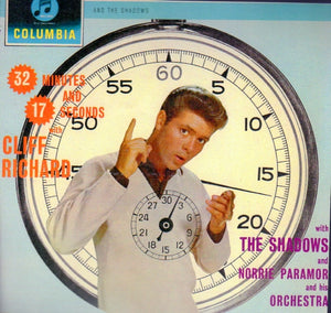 Cat. No. VV 1175: CLIFF RICHARD AND THE SHADOWS ~ 32 MINUTES AND 17 SECONDS WITH CLIFF RICHARD AND THE SHADOWS. COLUMBIA 33SX 1431