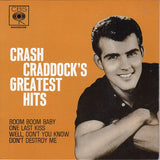 Cat. No. VV 1025: CRASH CRADDOCK ~ CRASH'S GREATEST HITS. CBS BG 225038.