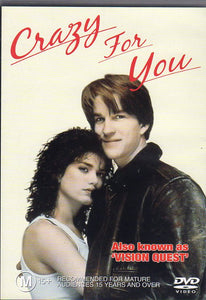 Cat. No. DVDM 1185: CRAZY FOR YOU (AKA VISION QUEST) ~ MATTHEW MODINE / LINDA FIORENTINO / MICHAEL SCHOEFFLING / MADONNA. WARNER BROS. 11459.