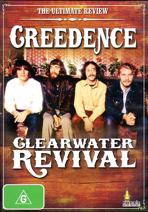 Cat. No. DVD 1198: CREEDENCE CLEARWATER REVIVAL ~ THE ULTIMATE REVIEW. UMBRELLA DAVID2598.