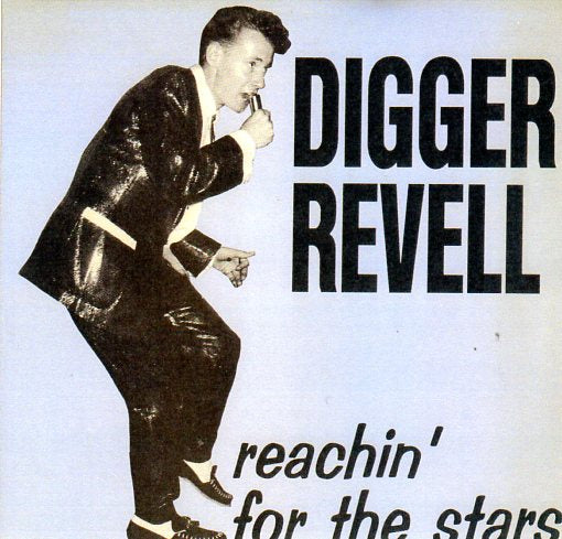 Cat. No. VV 1165: DIGGER REVELL ~ REACHIN' FOR THE STARS. CANETOAD RECORDS. CTLP-005.