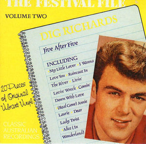 Cat. No. VV 1079: DIG RICHARDS ~ JIVE AFTER FIVE - THE FESTIVAL FILE: VOL. 2. FESTIVAL L 19002.