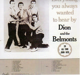 Cat. No. VV 1172: DION AND THE BELMONTS ~ EVERYTHING YOU ALWAYS WANTED TO HEAR BUT COULDN'T GET. INTERFUSION 36148.