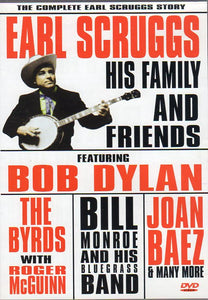 Cat. No. DVD 1034: EARL SCRUGGS ~ EARL SCRUGGS - HIS FAMILY AND FRIENDS. DELTA 94136. (IMPORT).