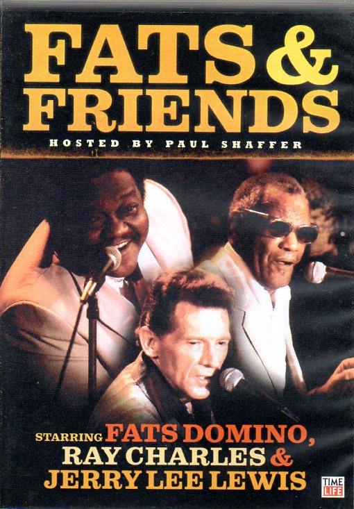 Cat. No. DVD 1311: FATS DOMINO / RAY CHARLES / JERRY LEE LEWIS ~ FATS & FRIENDS. TIME LIFE M19360.