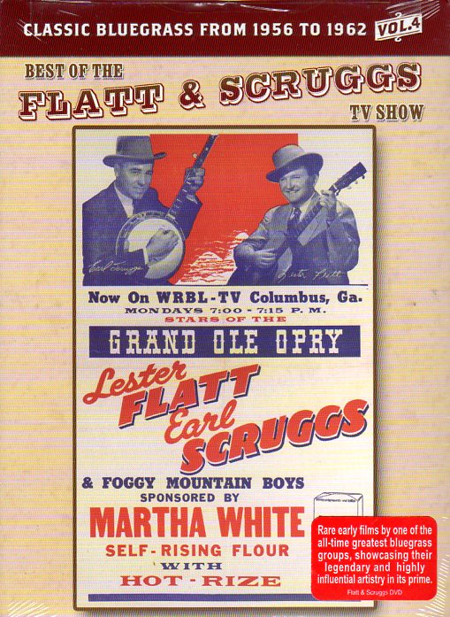 Cat. No. DVD 1091: FLATT & SCRUGGS ~ THE BEST OF THE FLATT & SCRUGGS TV SHOW. VOL. 4. SHANACHIE SH 614. (IMPORT).