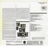 Cat. No. VV 1147: GENE VINCENT ~ THE BEST OF GENE VINCENT. VOL. 2. CAPITOL SENC 9500.