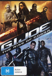 Cat. No. DVDM 1127: G.I.JOE - THE RISE OF COBRA ~ DENNIS QUAID / CHANNING TATUM / ADEWALE AKINNUOYE-AGRAJE / CHRISTOPHER ECCELSTON. PARAMOUNT/SPYGLASS DVD7722.