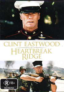 Cat. No. DVDM 1094: HEARTBREAK RIDGE ~ CLINT EASTWOOD / MARSHA MASON / MARIO VAN PEEBLES. WARNER BROS. 1170IN.