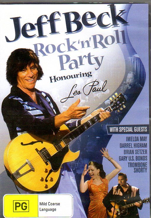 Cat. No. DVD 1293: JEFF BECK & FRIENDS ~ ROCK'N'ROLL PARTY. EAGLE /SHOCK KAL 2143.