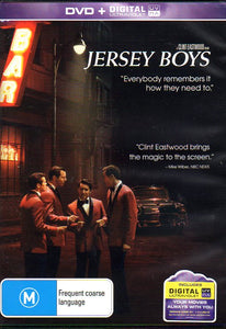 Cat. No. DVD 1189: JERSEY BOYS ~ JOHN LLOYD YOUNG / CHRISTOPHER WALKEN. WARNER BROS. 1000512290.