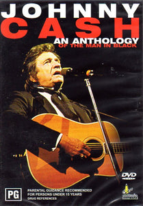 Cat. No. DVD 1087: JOHNNY CASH ~ AN ANTHOLOGY OF THE MAN IN BLACK. UMBRELLA DAVID 0069.