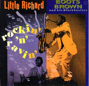 Cat. No. VV 1098: LITTLE RICHARD / BOOTS BROWN AND HIS BLOCKBUSTERS ~ ROCKIN' 'N' RAVIN'. RCANL 89965.