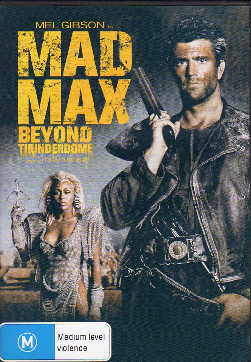 Cat. No. DVDM 1131: MAD MAX - BEYOND THUNDERDOME ~ MEL GIBSON / TINA TURNER. WARNER BROS / ROADSHOW. R-118538-9