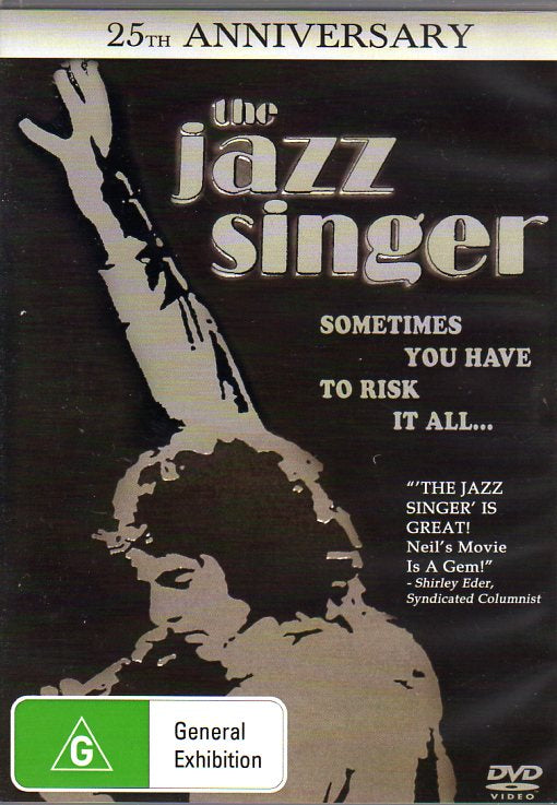 Cat. No. DVD 1127: THE JAZZ SINGER ~ NEIL DIAMOND  (SPECIAL 25TH ANNIVERSARY EDITION). EMI - NO CAT. #.