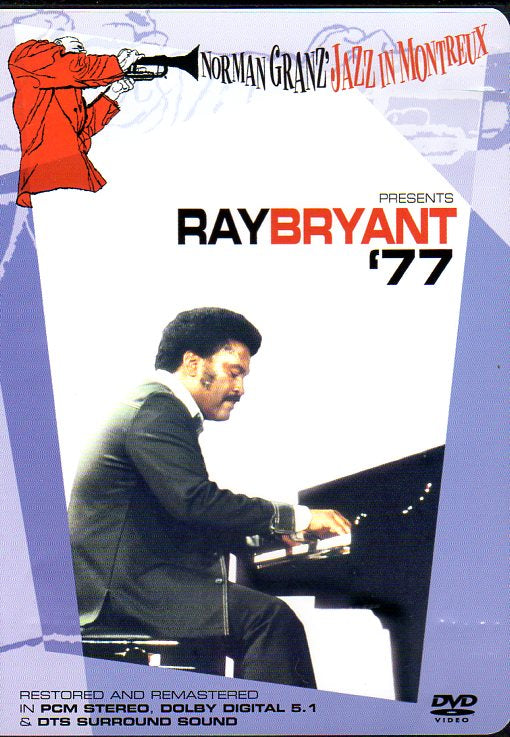 Cat. No. DVD 1109: RAY BRYANT ~ JAZZ IN MONTREUX PRESENTS RAY BRYANT '77. WARNER VISION 5046784592.