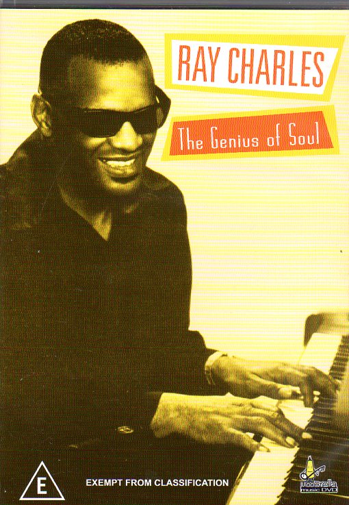 Cat. No. DVD 1118: RAY CHARLES ~ THE GENIUS OF SOUL. UMBRELLA DAVID0133.