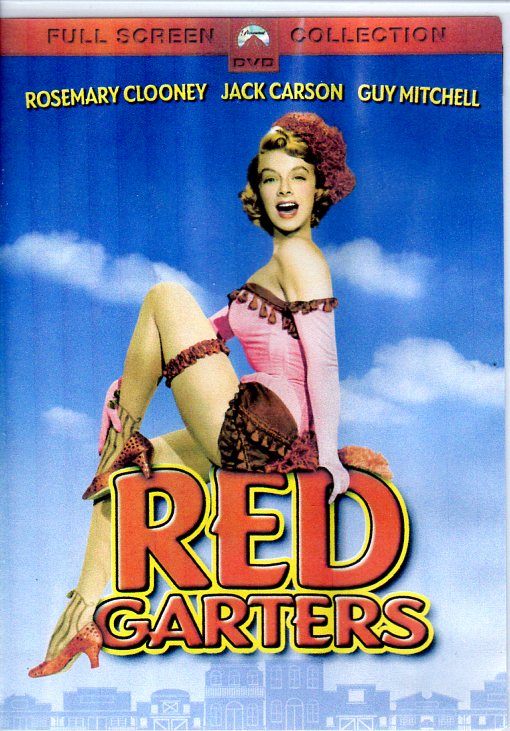 Cat. No. DVD 1324: RED GARTERS (1954) ~ ROSEMARY CLOONEY / GUY MITCHELL / JACK CARSON. PARAMOUNT 05314.