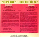 Cat. No. VV 1130: RICHARD BERRY ~ GET OUT OF THE CAR. ACE RECORDS / KENT KLP 4001