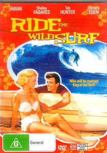 Cat. No. DVD 1245: RIDE THE WILD SURF ~ FABIAN / SHELLEY FABARES / TAB HUNTER. COLUMBIA / SONY D13228.