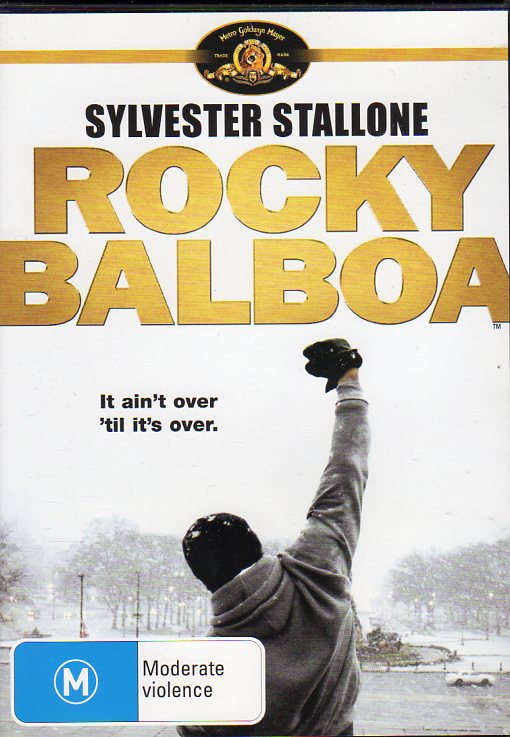 Cat. No. DVDM 1136: ROCKY BALBOA ~ SYLVESTER STALLONE / BURT YOUNG / ANTONIO TARVER. MGM / 20TH CENTURY FOX 35399SDO.