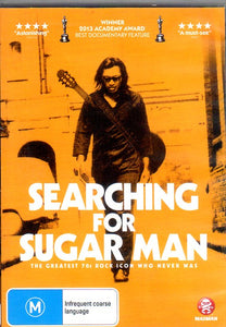 Cat. No. DVD 1256: SEARCHING FOR SUGAR MAN. MADMAN MMA 8924.