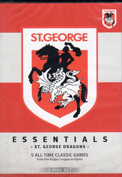 Cat. No. DVDS 1190: ST. GEORGE DRAGONS ~ ESSENTIALS. NRL / BEYOND6158.