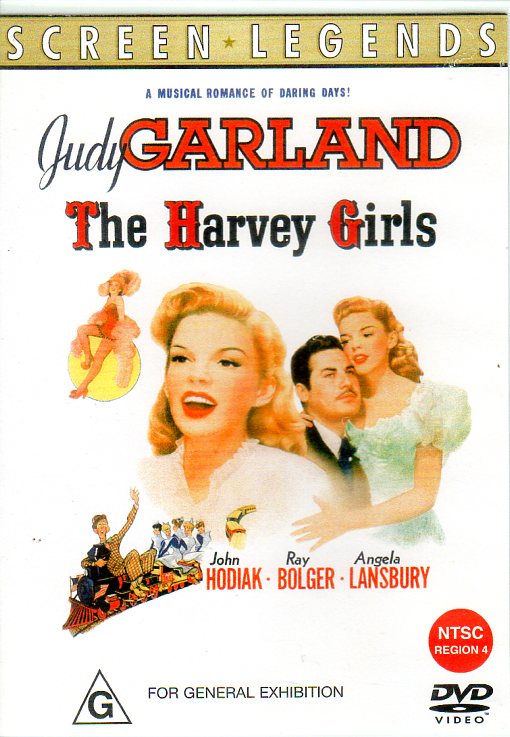 Cat. No. DVD 1259: THE HARVEY GIRLS ~ JUDY GARLAND / ANGELA LANSBURY. WARNER BROS. 65348.