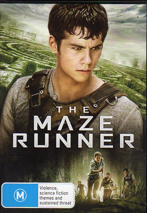 Cat. No. DVDM 1117: THE MAZE RUNNER ~ DYLAN O'BRIEN / KAYA SCODELARIO / THOMAS BRODIE-SANGSTER / WILL POULTER. 20TH CENTURY FOX 575085DG.