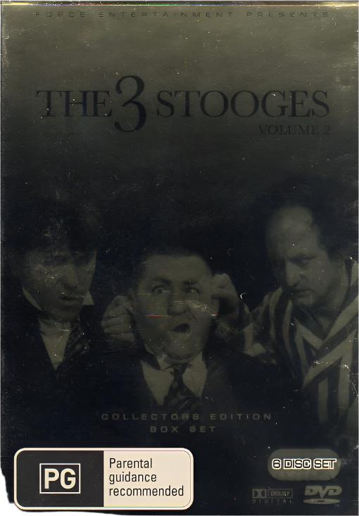 Cat. No. DVDM 1113: THREE STOOGES COLLECTOR'S EDITION VOL. 2. ~ THREE STOOGES. FORCE ENT. FV2631.