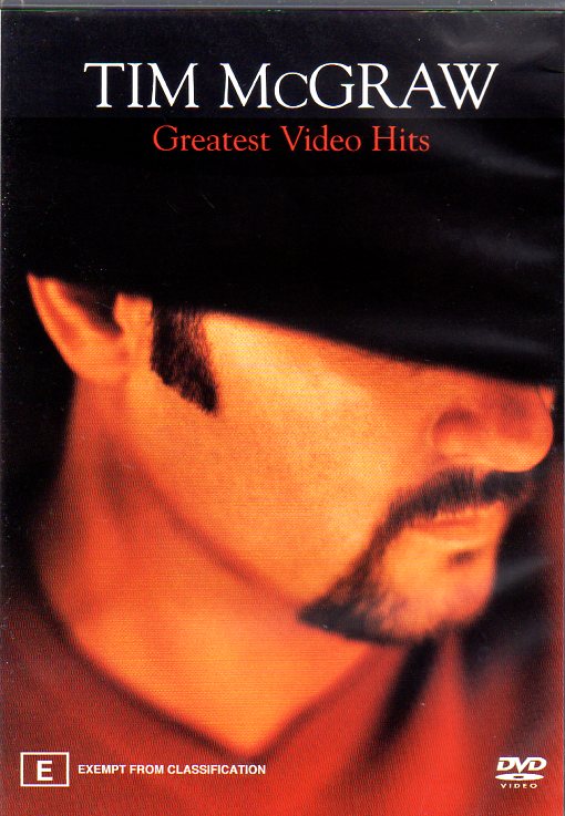 Cat. No. DVD 1111: TIM McGRAW ~ GREATEST VIDEO HITS. MAGNA PACIFIC DVD 11387.