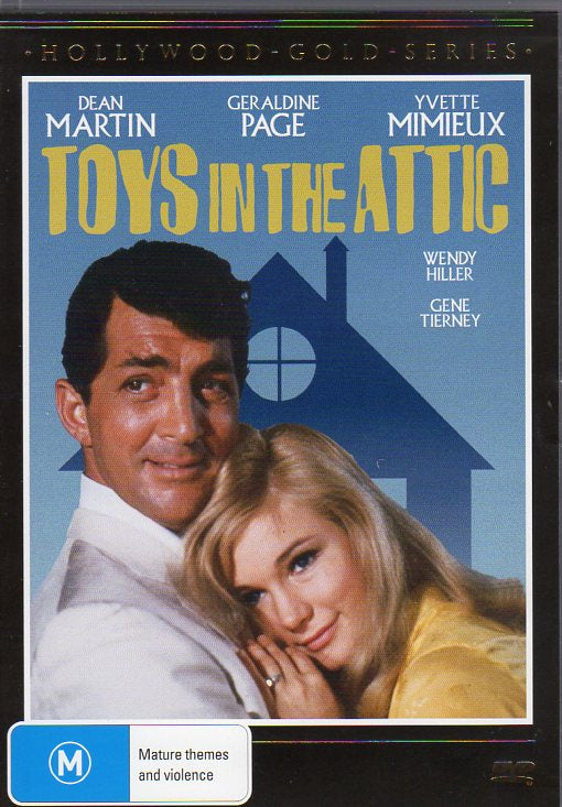 Cat. No. DVDM 2059> TOYS IN THE ATTIC ~ DEAN MARTIN / GERALDINE PAGE ...