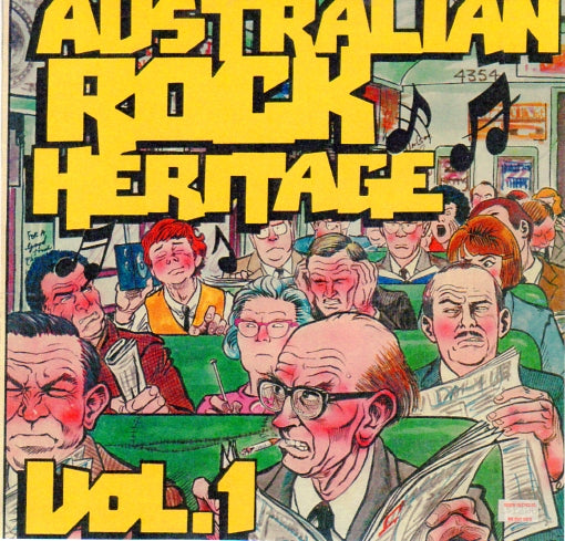 Cat. No. VV 1171: VARIOUS ARTISTS ~ AUSTRALIAN ROCK HERITAGE. VOL. 1. ASTOR ALPS 1063.