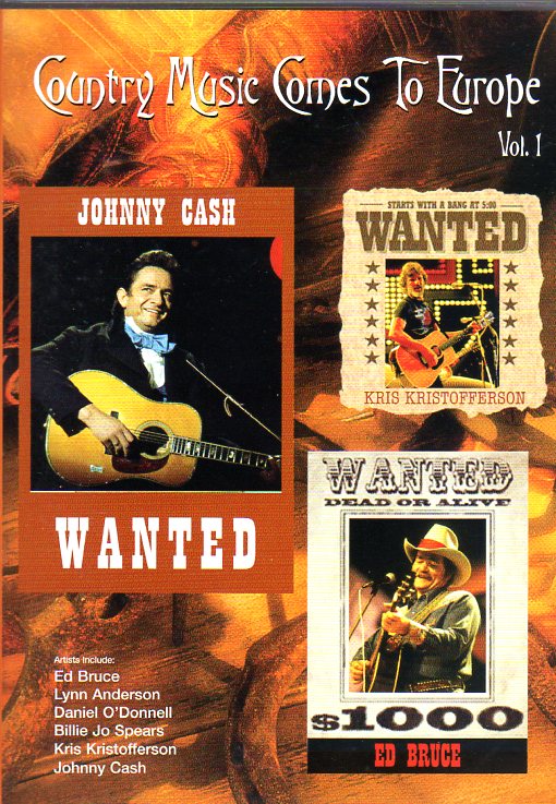 Cat. No. DVD 1113: VARIOUS ARTISTS ~ COUNTRY MUSIC COMES TO EUROPE VOL.1. DYNAMIC DYNDVD 2024.