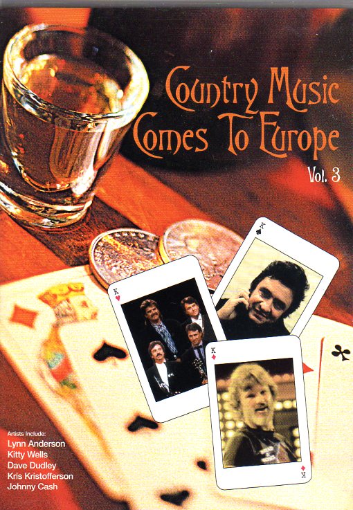 Cat. No. DVD 1122: VARIOUS ARTISTS ~ COUNTRY MUSIC COMES TO EUROPE. VOL. 3. DYNAMIC DYNDVD 2026.