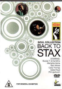 Cat. No. DVD 1248: VARIOUS ARTISTS ~ SOUL COLLECTION - BACK TO STAX. UMBRELLA DAVID0072.