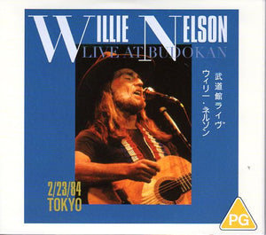 Cat. No. 2885: WILLIE NELSON ~ LIVE AT BUDOKAN - 2/23/84. LEGACY / SONY 19658758052.