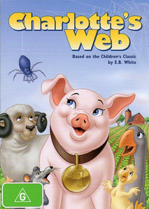 Cat. No. DVDM 1046: CHARLOTTE'S WEB (ANIMATED) ~ FEAT. VOICES OF DEBBIE REYNOLDS / PAUL LYNDE / AGNES MOOREHEAD. PARAMOUNT PAR2010.