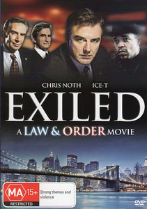 Cat. No. DVDM 1358: EXILED - A LAW & ORDER MOVIE ~ CHRIS NOTH / ICE-T / DANN FLOREK / JERRY ORBACH. UNIVERSAL / SHOCK KAL4477.