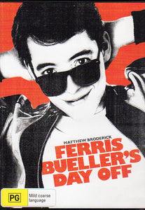 Cat. No. DVDM 1150: FERRIS BUELLER'S DAY OFF ~ MATTHEW BRODERICK / MIA SARA / ALAN RUCK. PARAMOUNT DVD 7774.