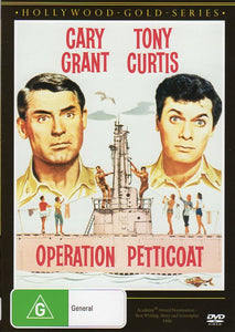 Cat. No. DVDM 1677: OPERATION PETTICOAT ~ CARY GRANT / TONY CURTIS / DICK SARGENT. PARAMOUNT / SHOCK KAL5031.