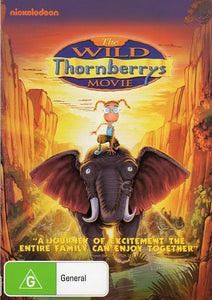 Cat. No. DVDM 1031: THE WILD THORNBERRYS MOVIE (ANIMATED) ~ FEAT. VOICES OF TIM CURRY / MARISA TOMEI / RUPERT EVERETT / LYNN REDGRAVE. PARAMOUNT PAR2079.