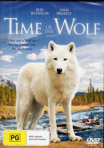 Cat. No. DVDM 1821: TIME OF THE WOLF ~ BURT REYNOLDS / JASON PRIESTLEY / MARTHE KELLER / DEVIN DOUGLAS DREWITZ. JIGSAW J8361.